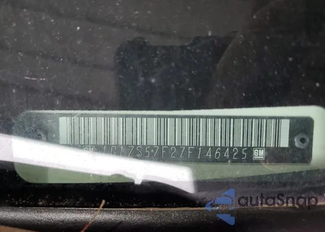 2007 Chevrolet Malibu Ls из США, поврежденный, VIN 1G1ZS57F27F146425